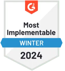 G2 Most Implementable Winter 2024