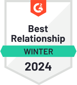 G2 Best Relationship Winter 2024